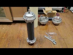 XGJ-25M हाइड्रोस्टैटिक दबाव परीक्षण मशीन 0-10MPA एलसीडी डिस्प्ले के साथ