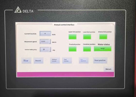 Drop Hammer Test Equipment Designed for Impact Resistance Testing of Construction Materials Metal Parts and Composite Samples