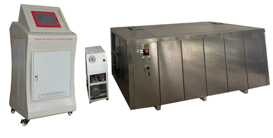 पीवीसी पे प्लास्टिक पाइप के लिए Astm D1598 Iso 1167 हाइड्रोस्टेटिक प्रेशर टेस्टिंग मशीन