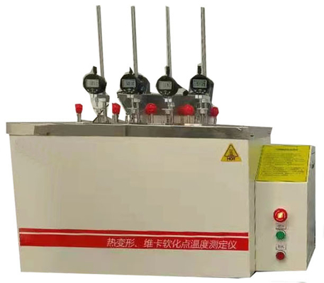 Astm D648 Hdt Vicat परीक्षण मशीन कम्प्यूटरीकृत
