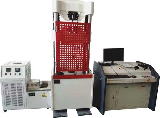 600kn स्टील टेन्साइल हाइड्रोलिक यूनिवर्सल टेस्ट मशीन ISO9001