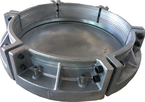 ASTM D 1598/1599 मानकों के साथ हाइड्रोस्टेटिक परीक्षण के लिए DN 710mm PE PVC पाइप एंड कैप्स