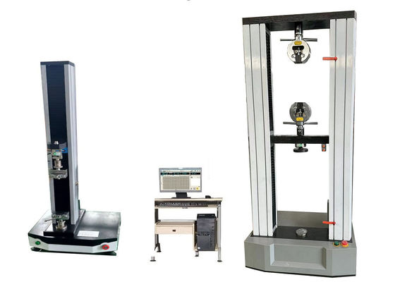 10KN इलेक्ट्रिक यूनिवर्सल टेस्टिंग मशीन सामग्री परीक्षण और नियंत्रण के लिए 0.001 मिमी क्रॉसबीम विस्थापन संकल्प के साथ