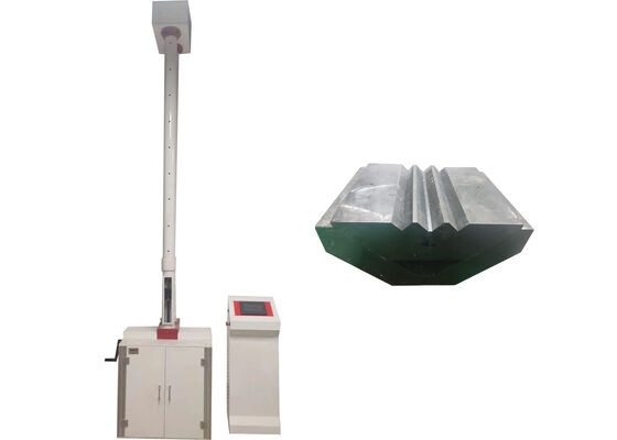 जेबी टी9389 मानक के अनुसार पाइपों और कठोर प्लास्टिक शीटों के लिए ड्रॉप वेट टियर इम्पैक्ट परीक्षण प्रदान करने वाला ड्रॉप हैमर परीक्षण उपकरण