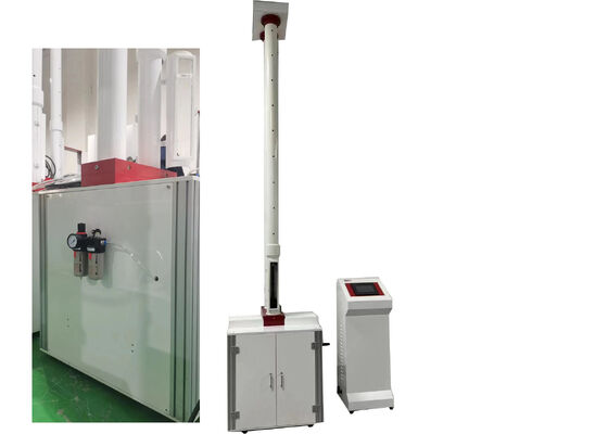 उच्च ऊर्जा प्रभाव परीक्षण संचालन के दौरान ऑपरेटरों की सुरक्षा के लिए सुरक्षा तंत्र की विशेषता वाले ड्रॉप हैमर परीक्षण उपकरण