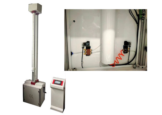 प्लास्टिक पाइप प्रभाव कठोरता परीक्षण और नियंत्रण के लिए अंतर्राष्ट्रीय मानकों के अनुरूप ड्रॉप हैमर परीक्षण उपकरण