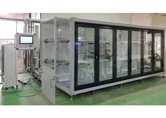 प्लास्टिक पाइप सिस्टम और फिटिंग पर दीर्घकालिक दबाव और तापमान चक्र परीक्षण की सुविधा के लिए पाइप परीक्षण उपकरण
