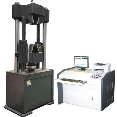 यूनिवर्सल मैटेरियल्स 600KN मेटल प्रोटेक्टिव कवर के साथ बेंडिंग स्ट्रेंथ टेस्टिंग मशीन